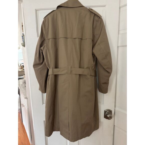 Men's Winchester Classics Lined Trench coat, 42R, Brown/Tan - Picture 2 of 12